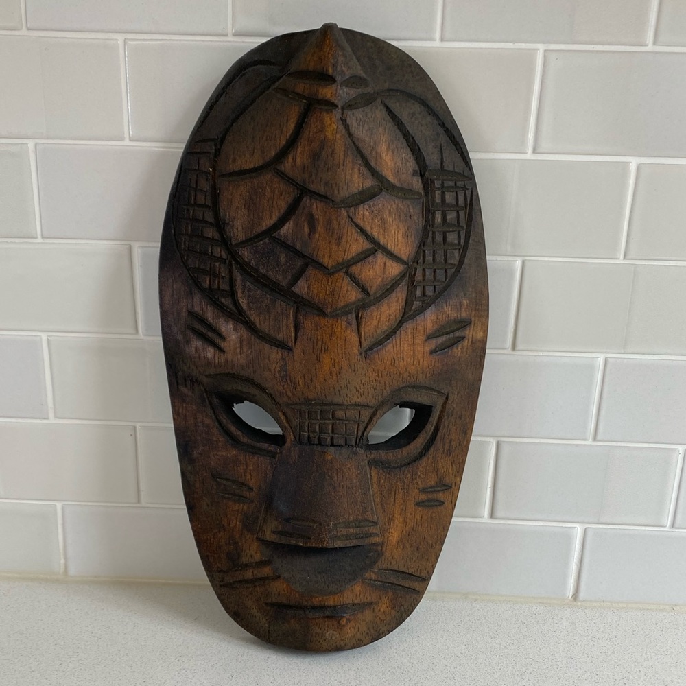 Fijian Wooden Mask